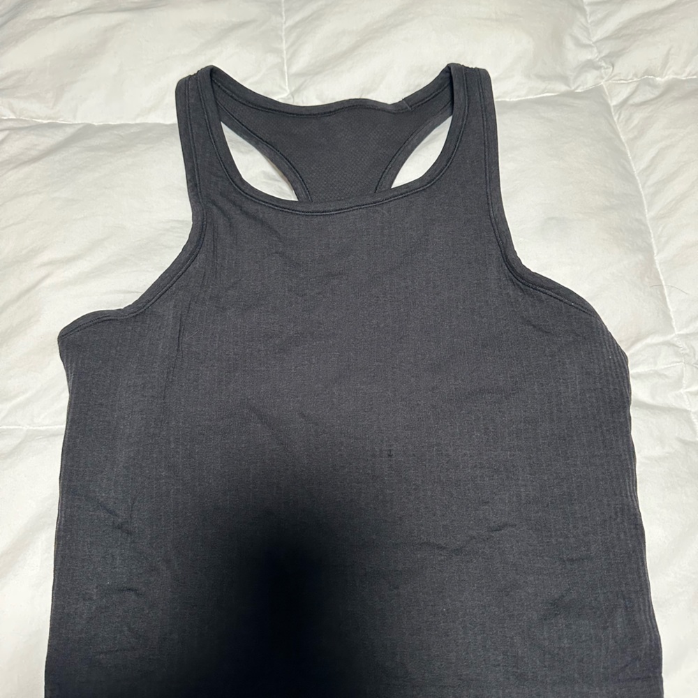 lululemon athletica Black Tank Top